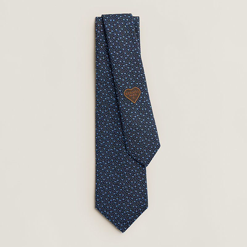 HERMES ネクタイ ハートチェーン Coeurs en Chaine HERMES ネクタイ ハートチェーン Coeurs en Chaine Coeurs Petillants